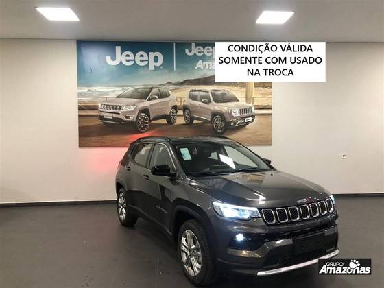 JEEP COMPASS 1.3 T270 TURBO FLEX LONGITUDE AT6 JEEP COMPASS 1.3 T270 TURBO FLEX LONGITUDE AT6